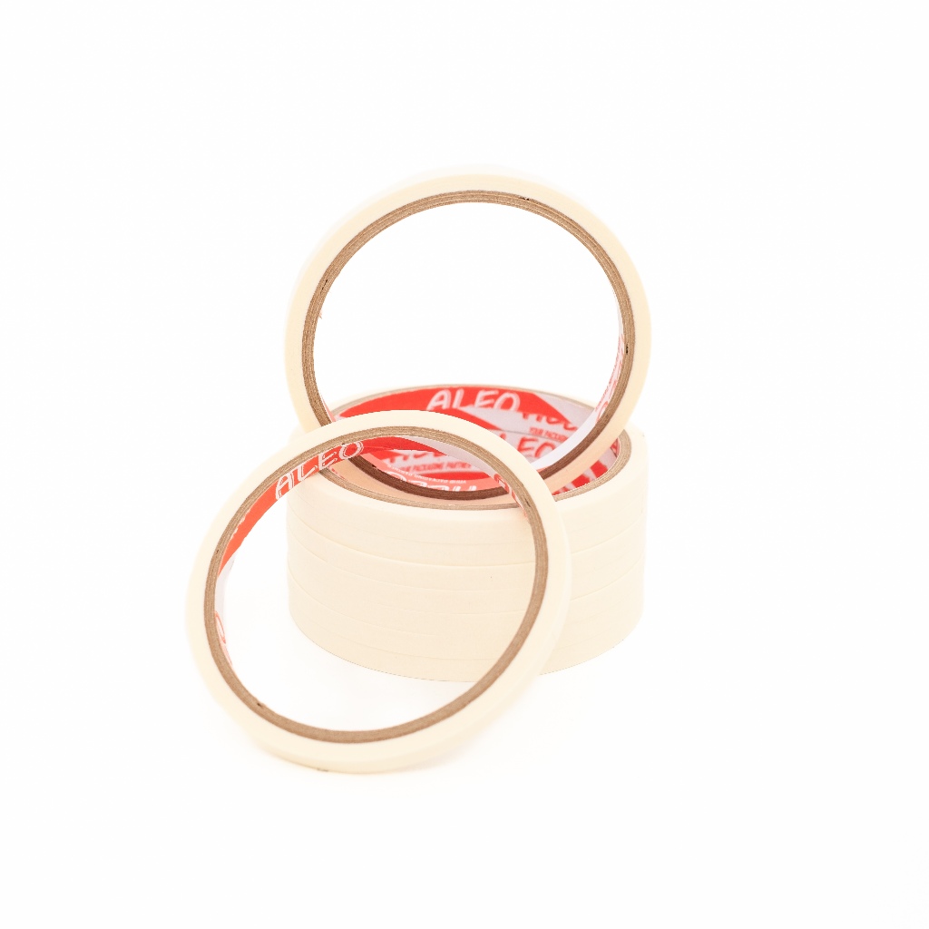 

Masking Tape 6mm x 12 meter - Lakban Kertas 6mm x 12 meter ALEO