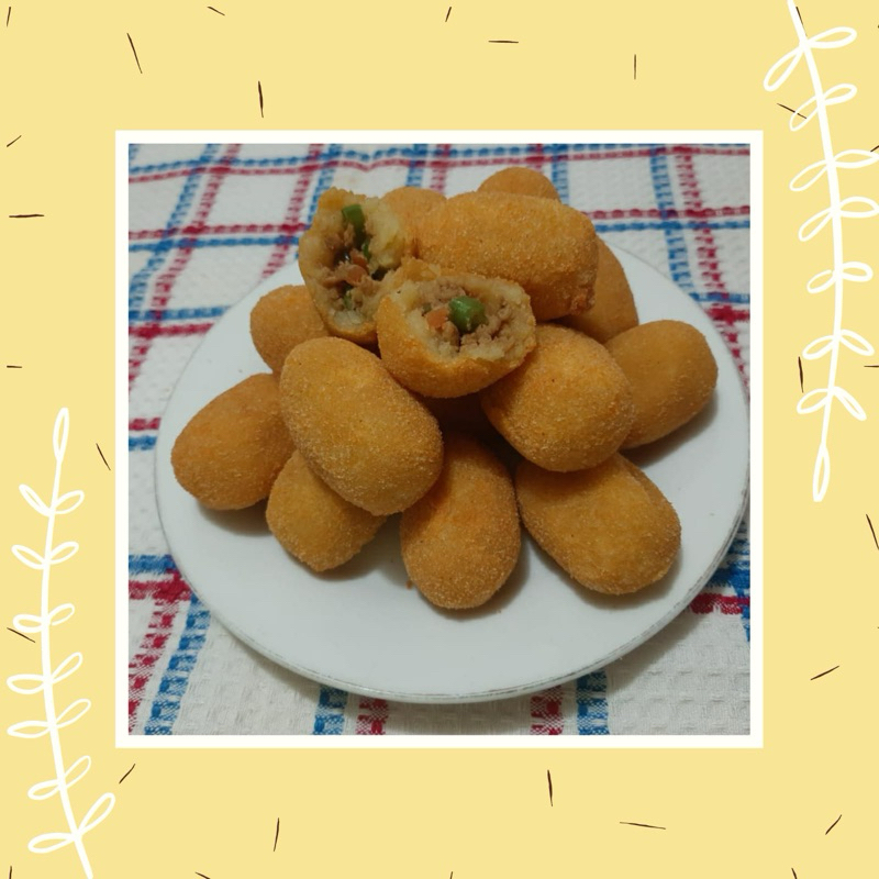 

KROKET AYAM FROZEN ATAU GORENG (HALAL)