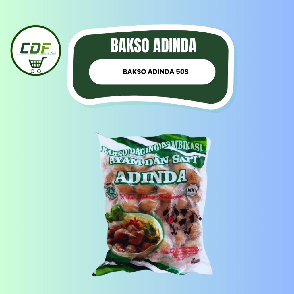 

Bakso ADINDA 600gr Kombinasi Daging Sapi & Ayam