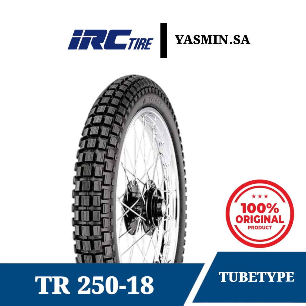 Ban Luar IRC Semi Trail TR 250-18 Kembang Tahu Original