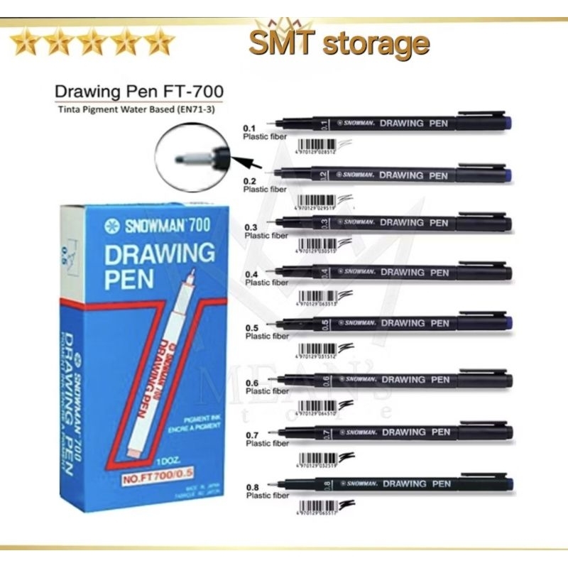 

DRAWING PEN SNOWMAN°700 [01, 02, 03, 04, 05, 06, 07, 08]