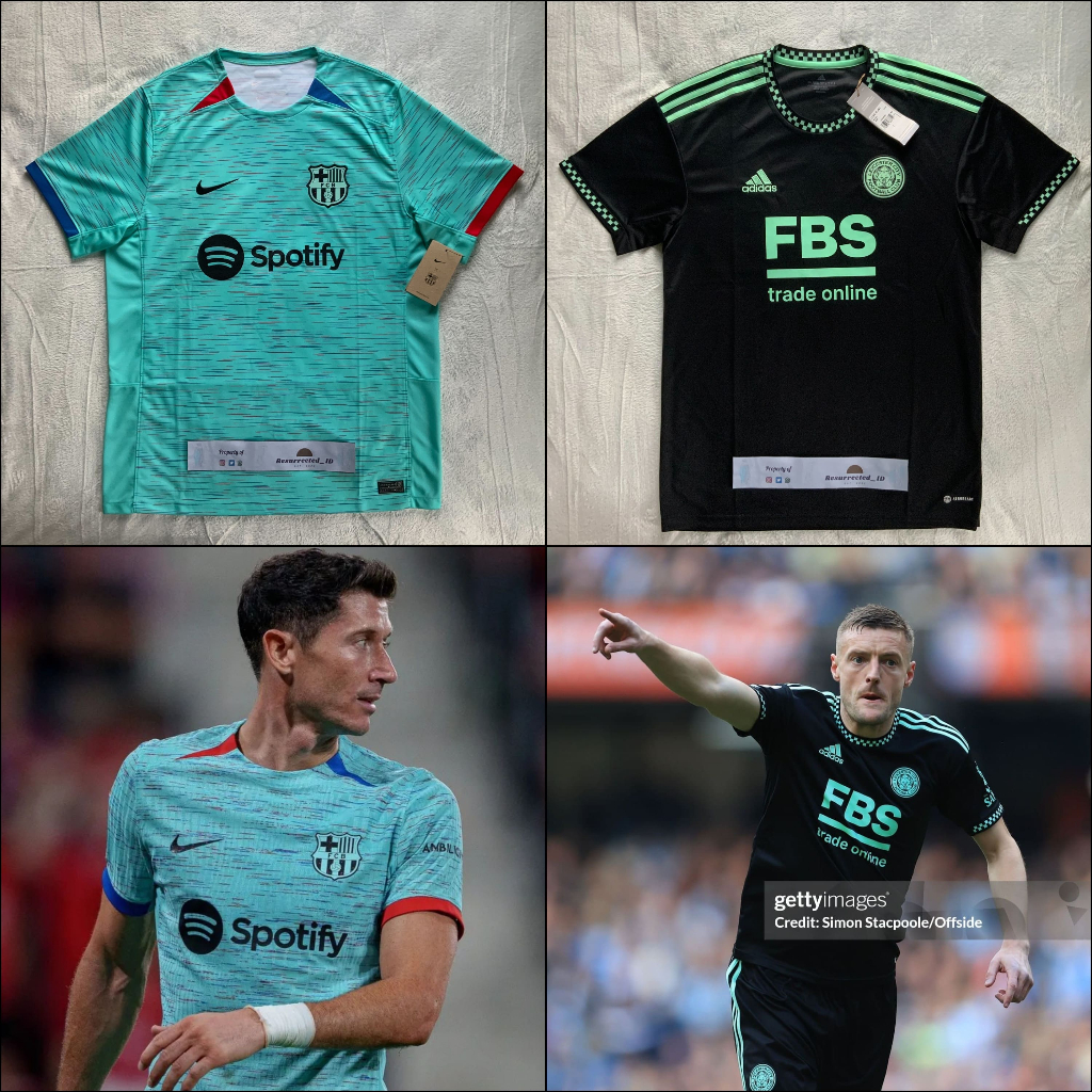 [PROMO BUNDLING] [HARGA PER PCS] 2 Jersey Bola Original BNWT Barcelona Third 2023/2024 Barca 3rd Nik