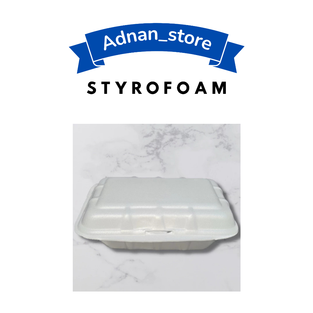 STYROFOAM NASI KECIL/BOX GEPREK/FOAM NASI ISI 10