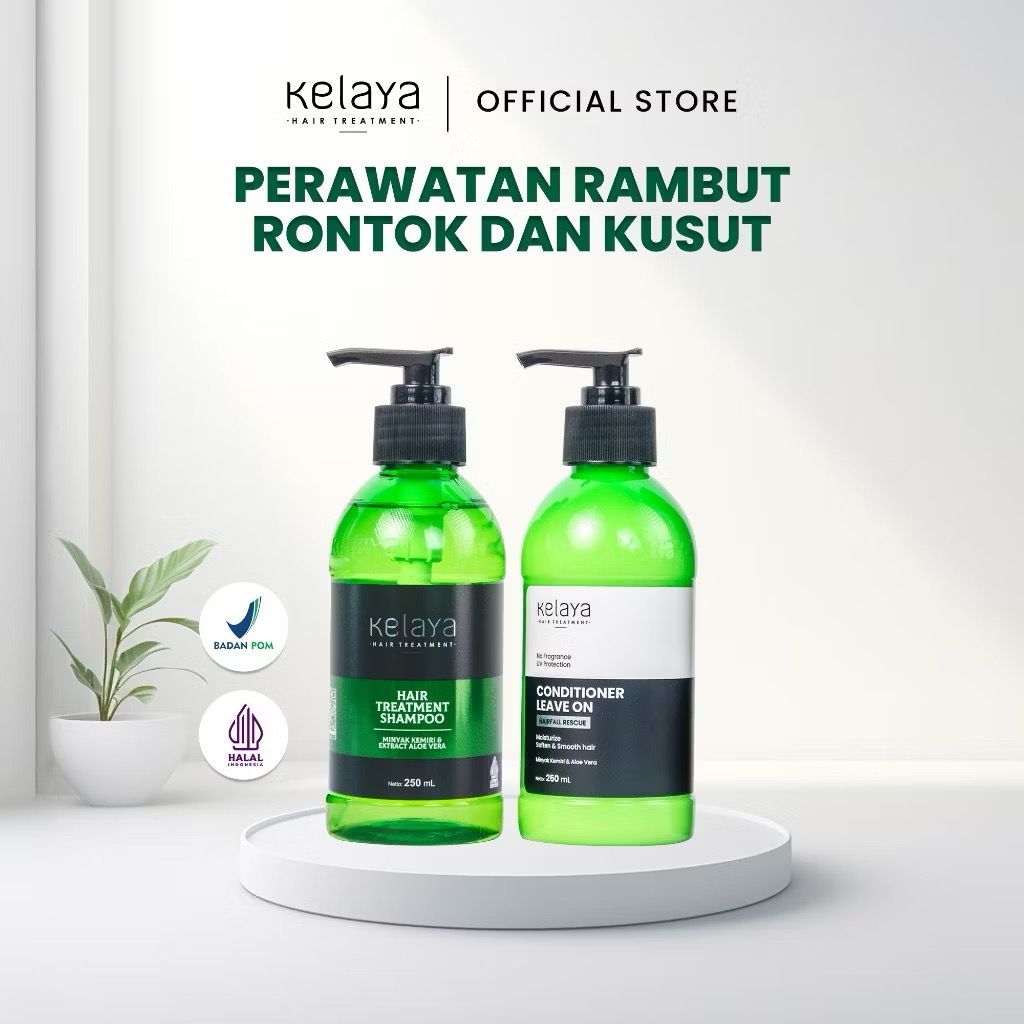 BEST COMBO KELAYA HAIR TREATMENT SHAMPO & KELAYA CONDITIONER