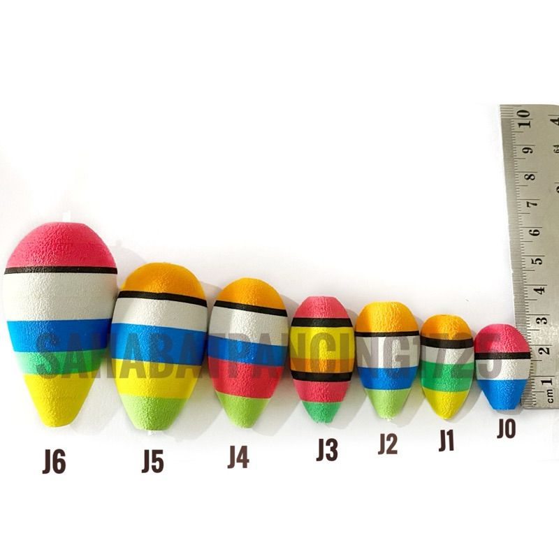 Pelampung Pancing Busa Jantung/ Kumbul Busa