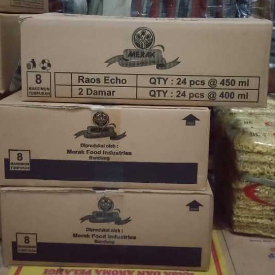 

[Dus] Kecap Manis Kecap Bantal Cap Raos Echo Isi 24 x 450 ML