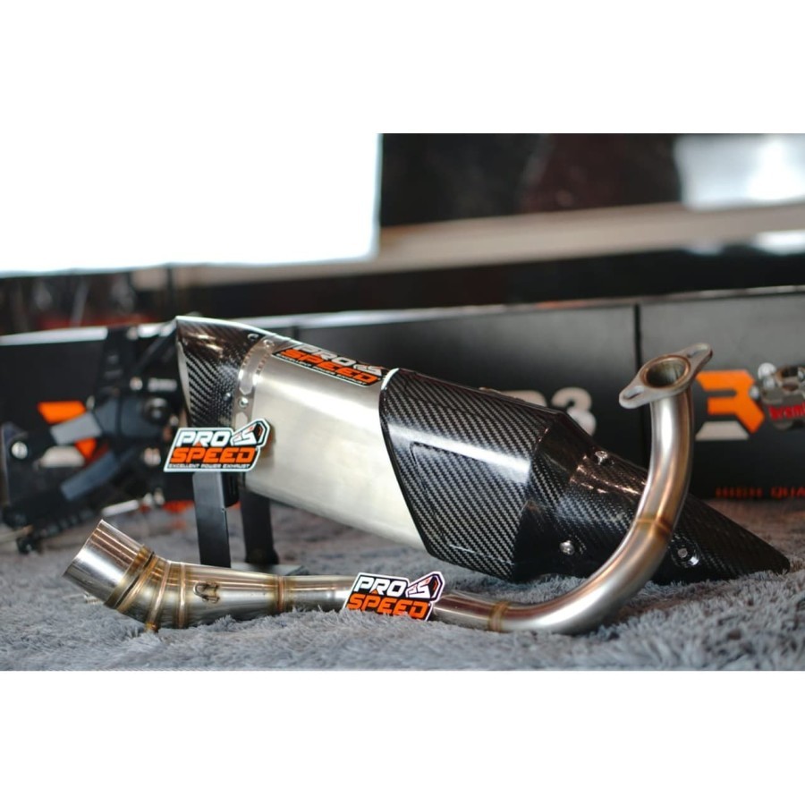 Knalpot Pro Speed Viper Series ZX25R ZX25RR Stainless Full System ProSpeed Exhaust