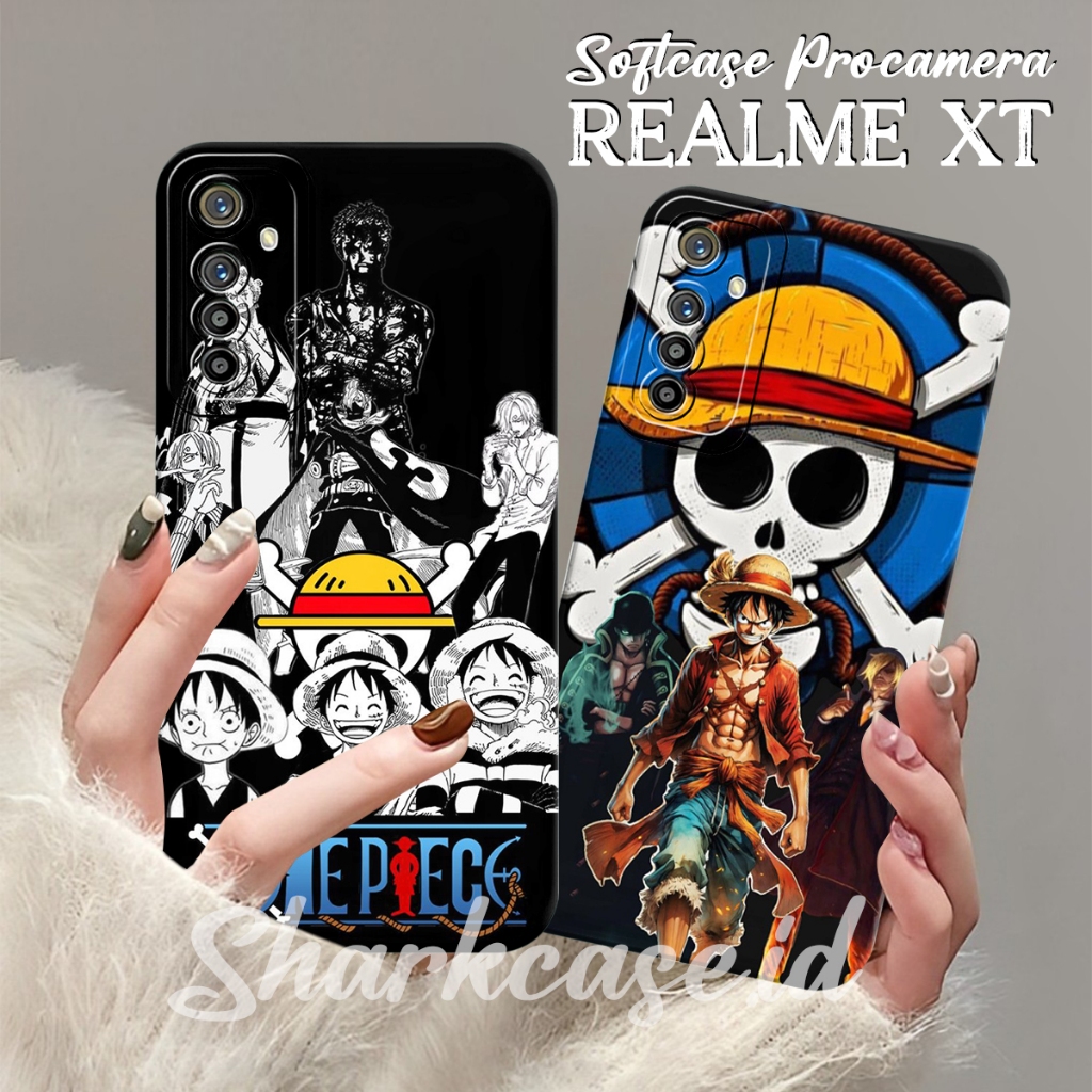 [SHARKCASE] Case Realme XT 5 PRO REALME 5 5i 5s C3 3 REALME 3 PRO C21 C21Y C25Y Motif Anime One Piec