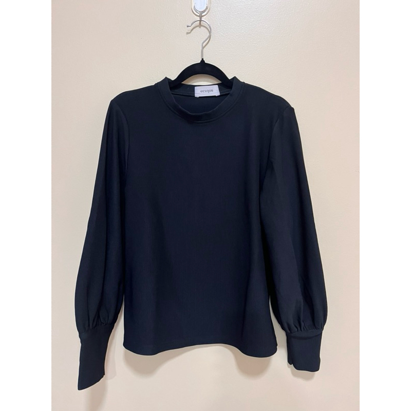 Ecinos Rice Blouse in Black