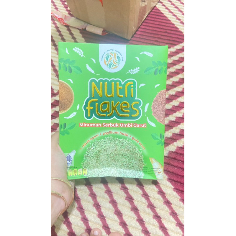 

nutriflakes minuman serbuk umbi garut +|| susu sereal herbal asam lambung obral murah