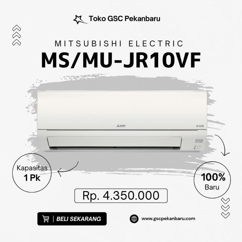 AC Mitsubishi Electric 1 Pk (MS/MU JR10VF)