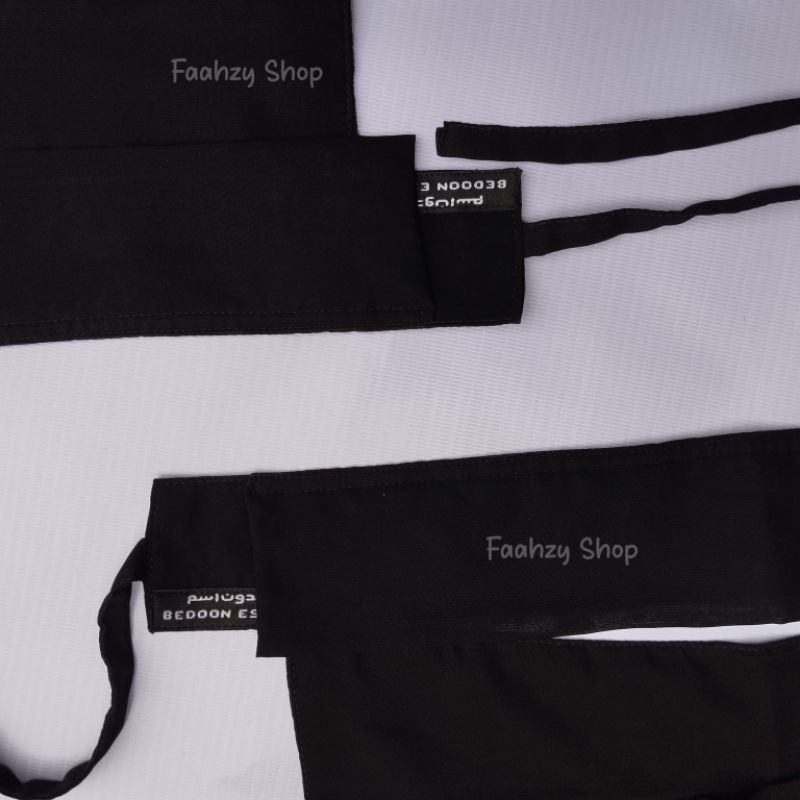 Niqob Niqab BEDOON ESSM bandana poni