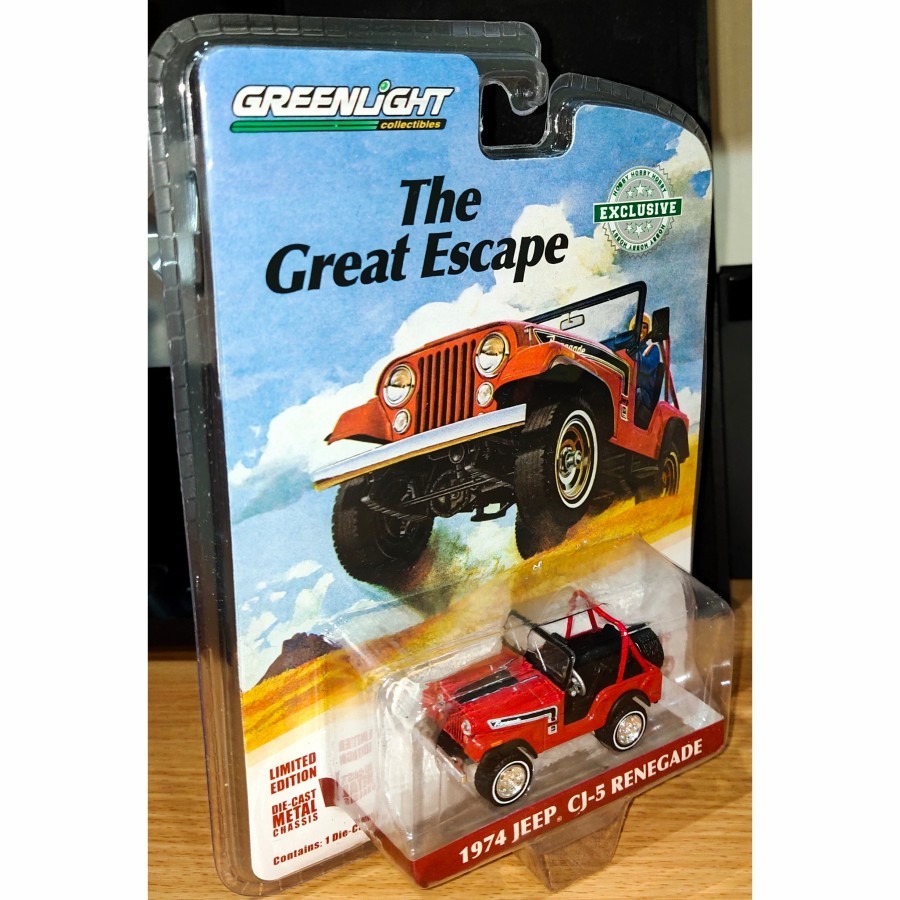 Diecast Greenlight - Jeep 1974 CJ-5 Renegade