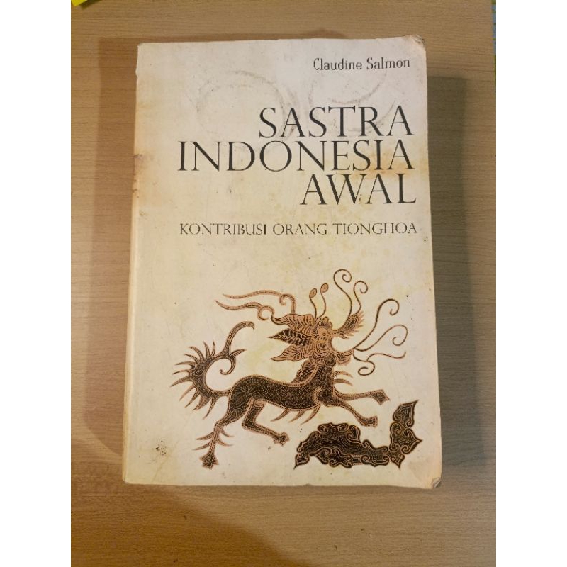 buku lawas sastra indonesia awal kontribusi tionghoa antik jadul original