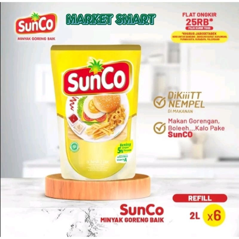 

MINYAK SUNCO BERKUALITAS 1 KARTON ISI 6 2 LITER TERMURAH