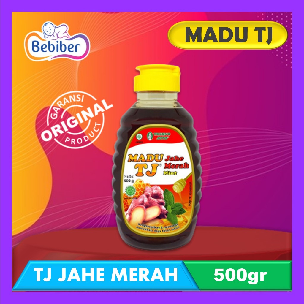 

Madu Tj Jahe Merah Mint 500gr - Madu Jahe Merah Mint - Madu Murni - Madu Asli - Bebiber