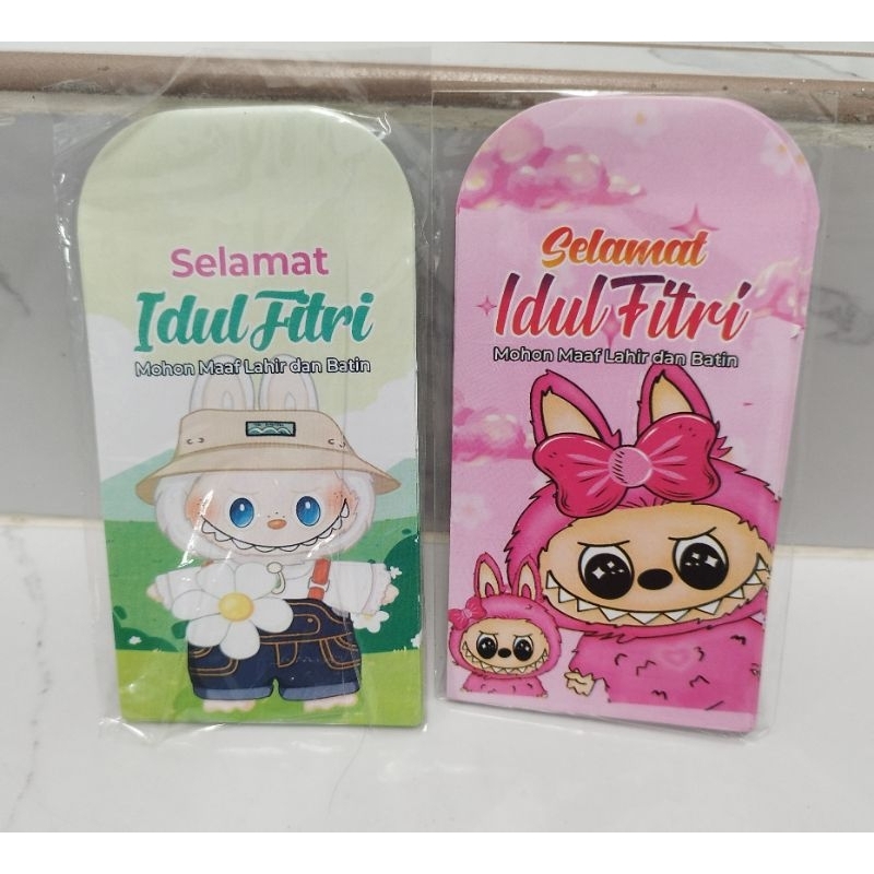 

amplop, angpau, angpau lebaran karakter labubu