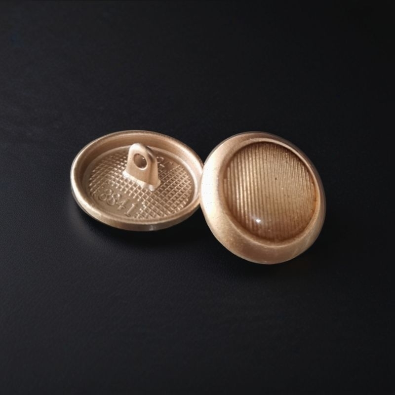 Kancing besi coklat baju fashion premium