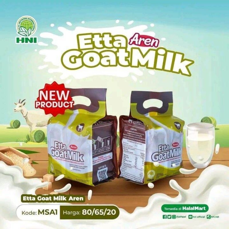 

Etta Goat Milk Aren HNI Original - Susu Kambing Aren HNI Original