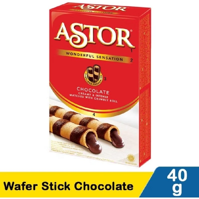 

Astor Wafer Stick Cokelat 40g