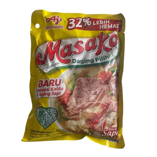 

Bumbu Masak Masako Kaldu Sapi 250 Gram