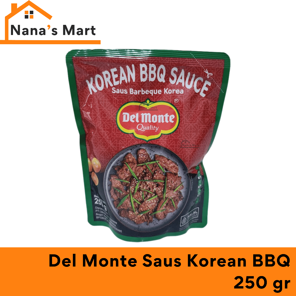 

DEL MONTE SAUS KOREAN BBQ/ BARBEQUE 250 GR