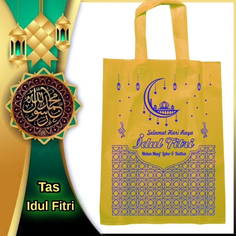 

Tas Spunbond Idul Fitri 25x35 Tas Lebaran Harga Per Lusin