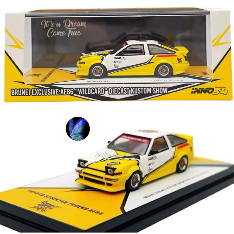 Inno 64 Toyota Sprinter Trueno AE86 Brunei Diecast Kustom Show 2024