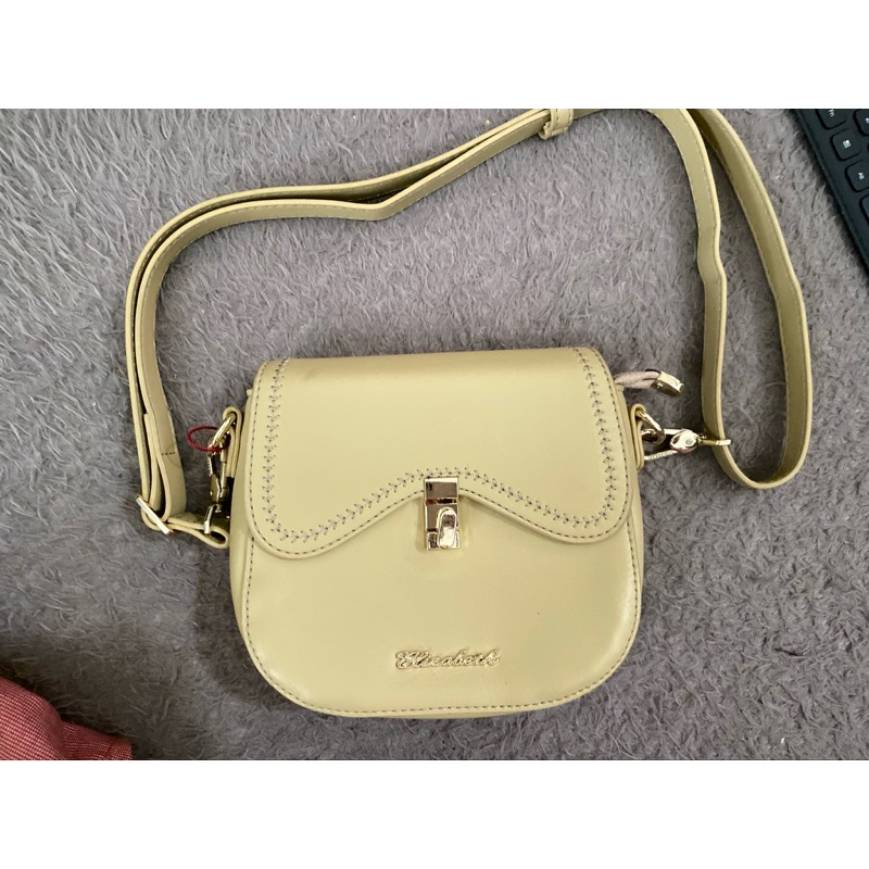 preloved tas elizabeth hijau