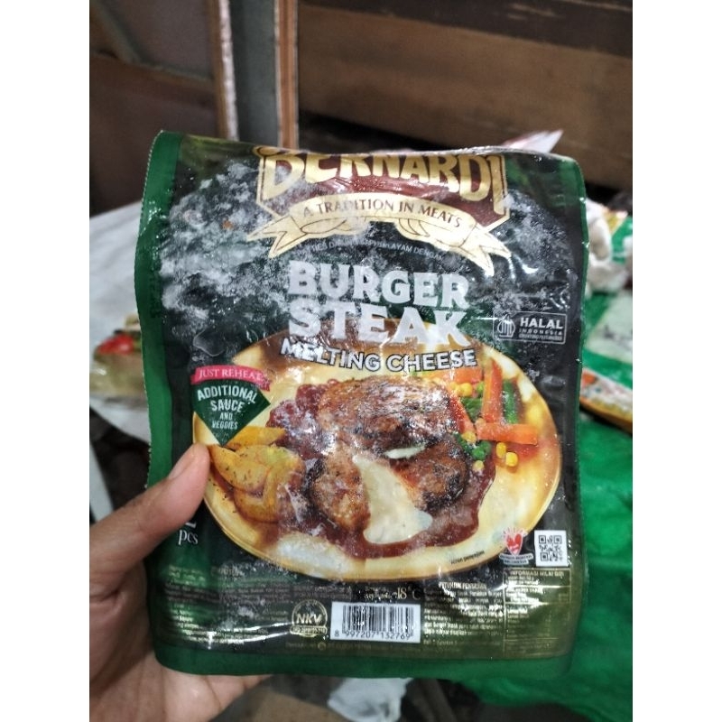 

bernadi burger steak free saus