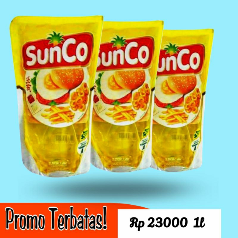 

Minyak goreng sunco 1 liter - Murah 100% aman dan sehat