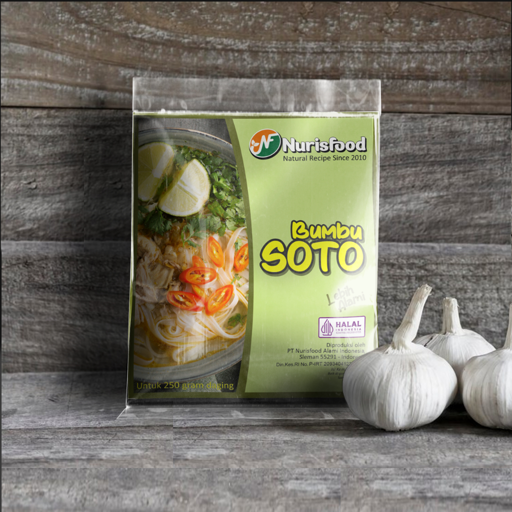 

Nurisfood Bumbu Instan Soto Asli Alami 30 gram