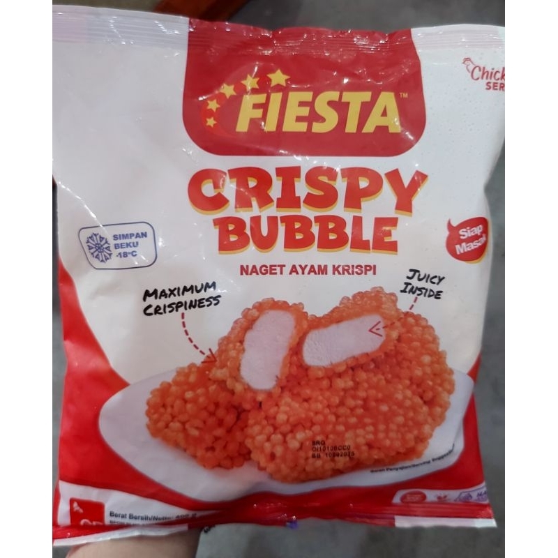 

FIESTA NUGGET CRISPY BUBBLE 500grm