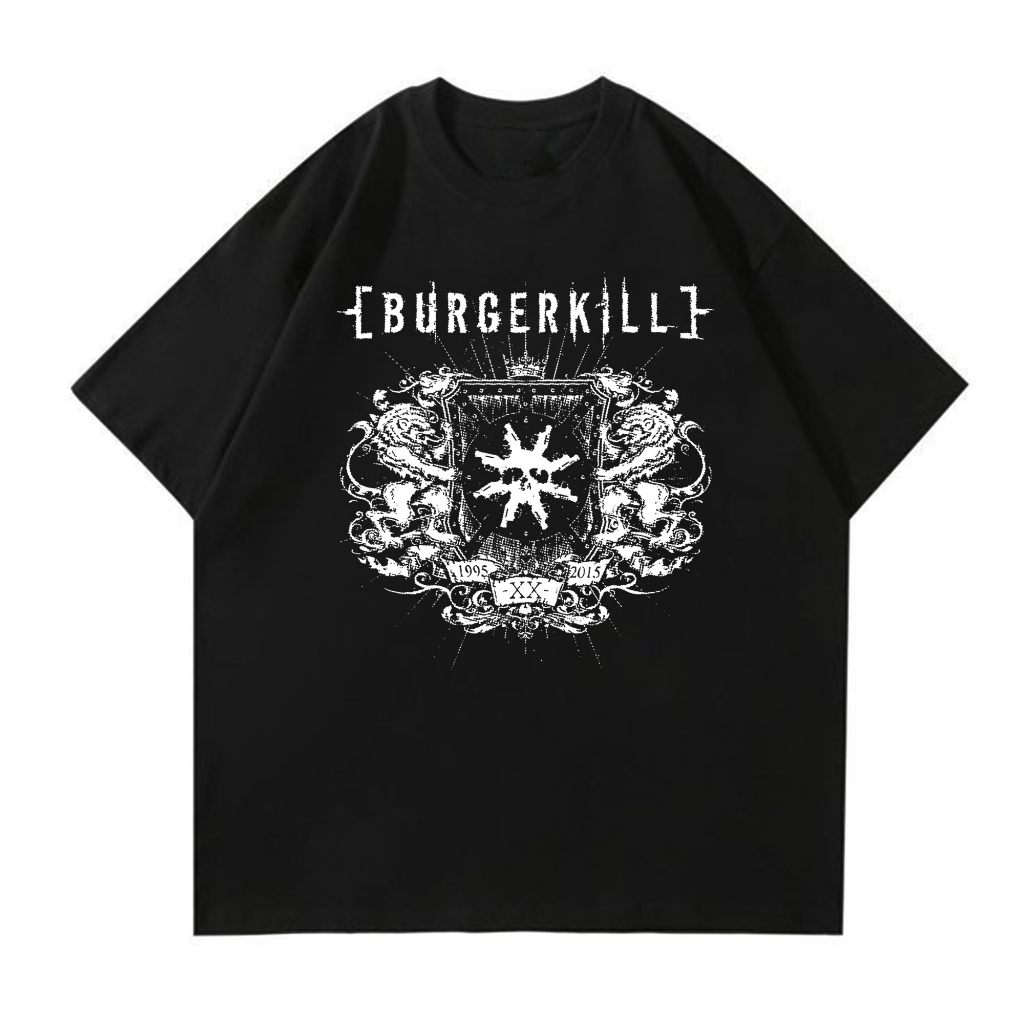 Oursweet kaos vintage grup band lokal Burgerkill desain premium cotton combed 24s quality - 138