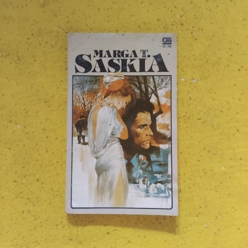 [PT. Gramedia Pustaka Utama] Buku Novel : Saskia - Marga T - Bekas - Original