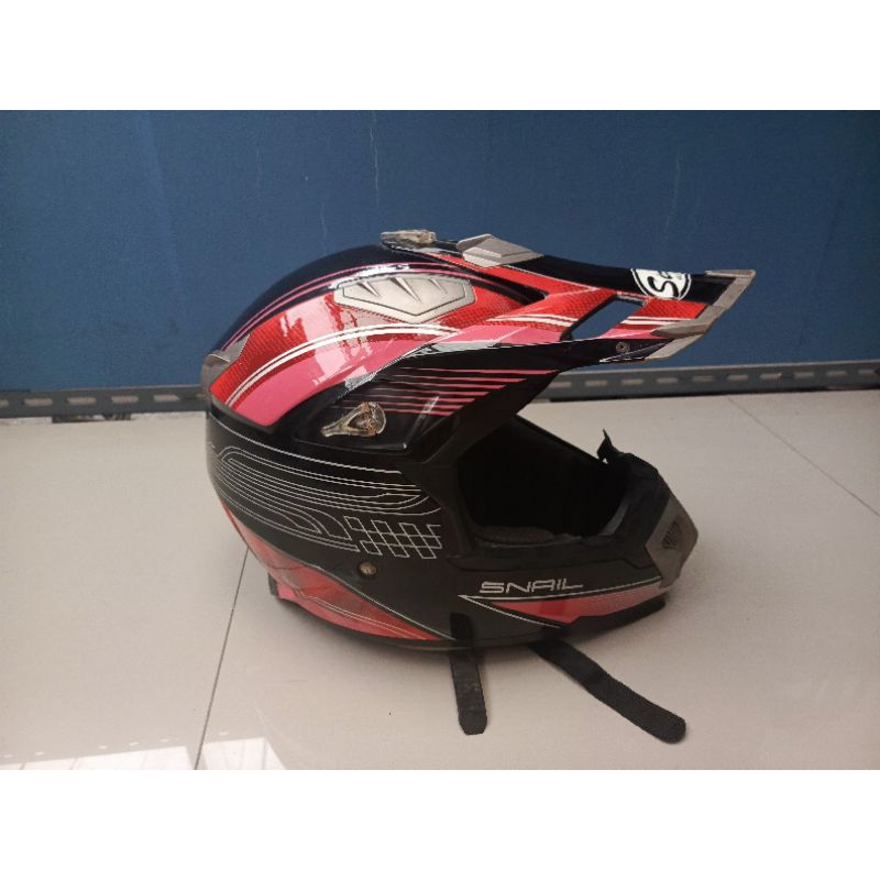 Helm JPX Trail Cross Supermoto bekas murah Bandung