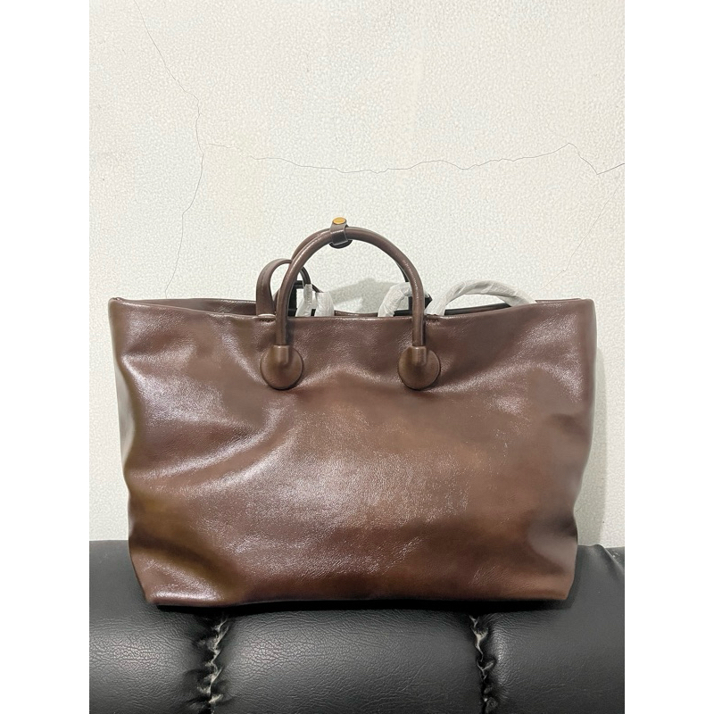 TAS TOTE ROYAL CUIR COFFE