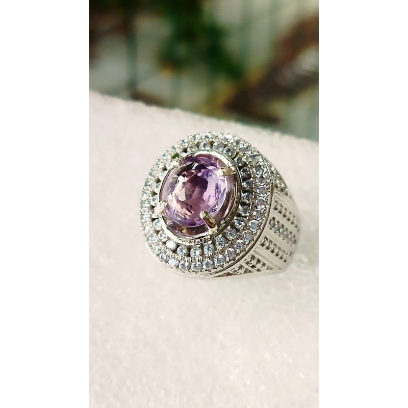 natural ametiys (quartz)kecubung asihan kalimantan original,batu permata asli original garansi 100%o