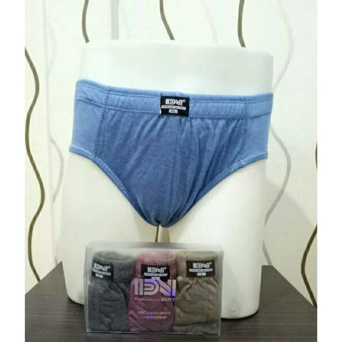 DN - Celana Dalam Pria DN (Bahan Katun Lembut & Nyaman, Ukuran M-XXXL)
