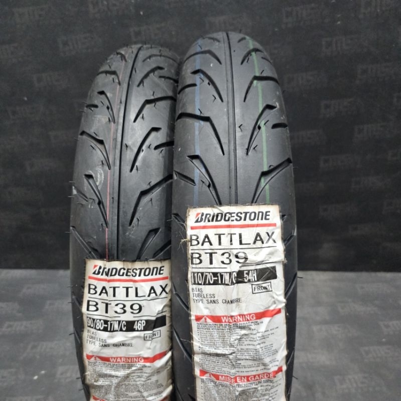 Ban Luar Battlax Bt39 BT 39 90/80-17 & 110/70-17 original Japan