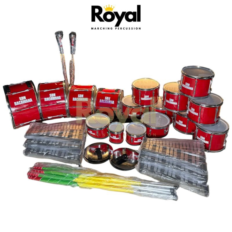 Drumband Anak SD Full Set 35 Personil Drum Band Ukuran Besar