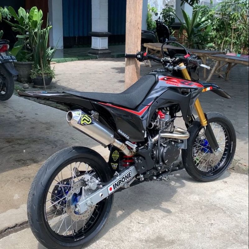 Knalpot CRF KLX Dtracker 150cc 200cc Pekajaman Muffler