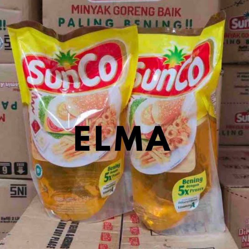 

SANIAHIJAU (Cargo instant) minyak goreng sunco 2 liter 1 dus dapat 6 pouch