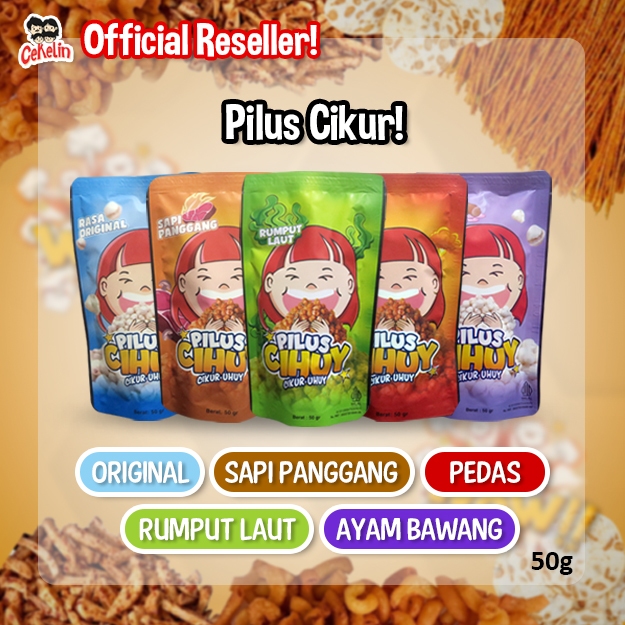 

PILUS CIKUR - Camilan Ringan by Cekelin (Cemilan Keluarga Indonesia)