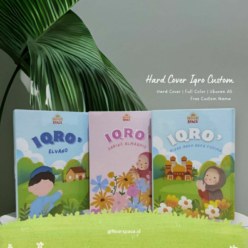 Iqro Custom - Iqro Millenial Hard Cover - Iqro Full Color