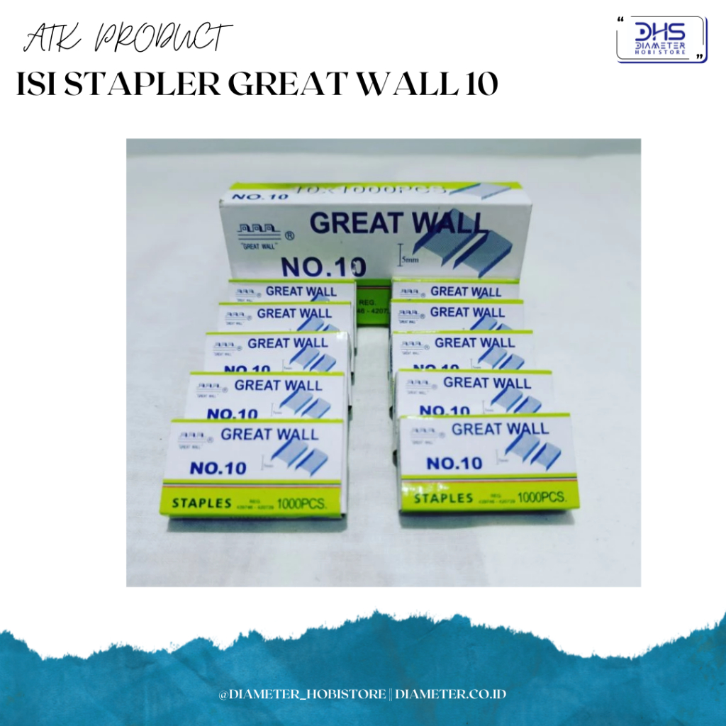 

ISI STAPLER GREAT WALL 10