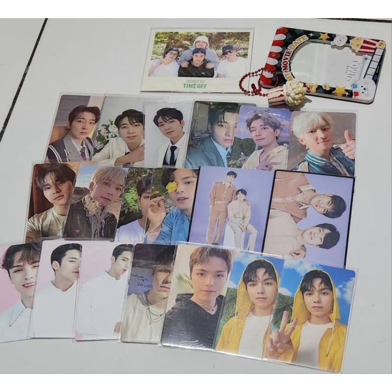 [CLEARANCE SALE] seventeen svt photocard pc pilot 17th heaven face the sun little wish caratland car