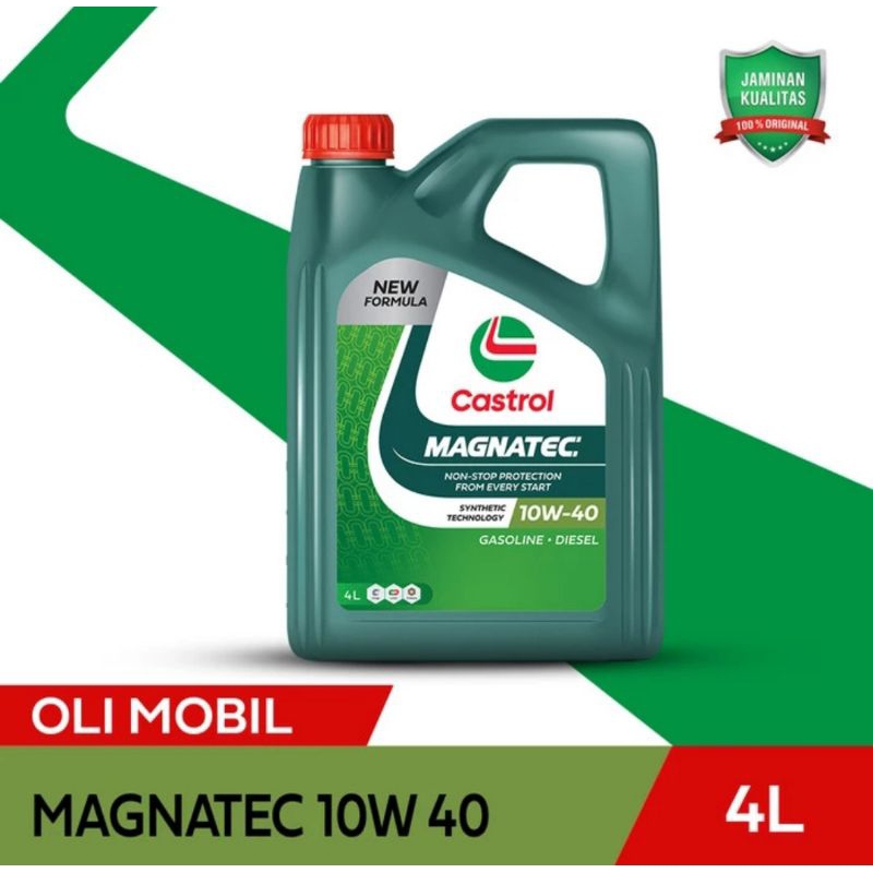 Oli Mesin Castrol Magnatec 10w40 4L
