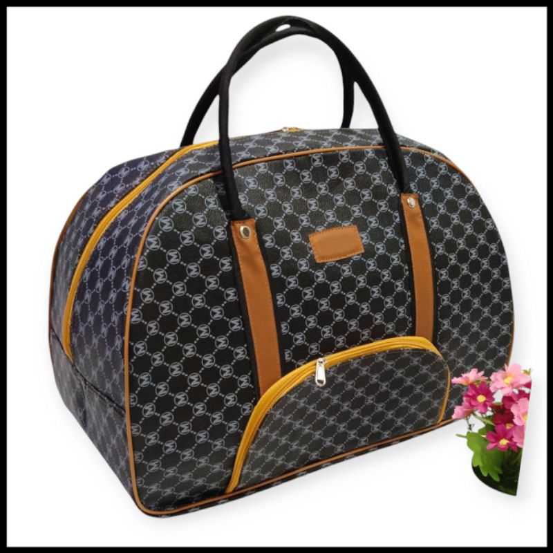 BEST SELLER Tas Travel Super Jumbo (Bahan Kulit Printing)- Tas Jinjing - Tas Baju Travel Jumbo -