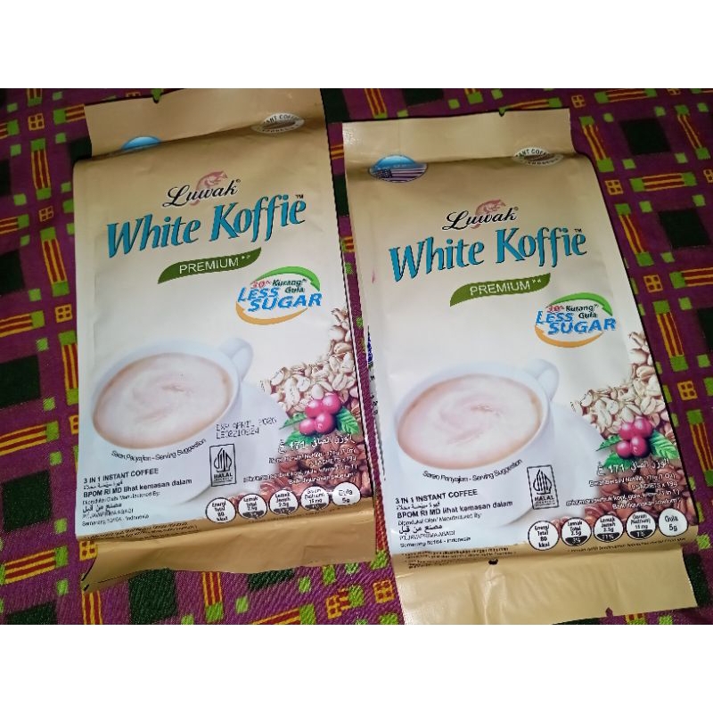 

Luwak White Koffie Less Sugar
